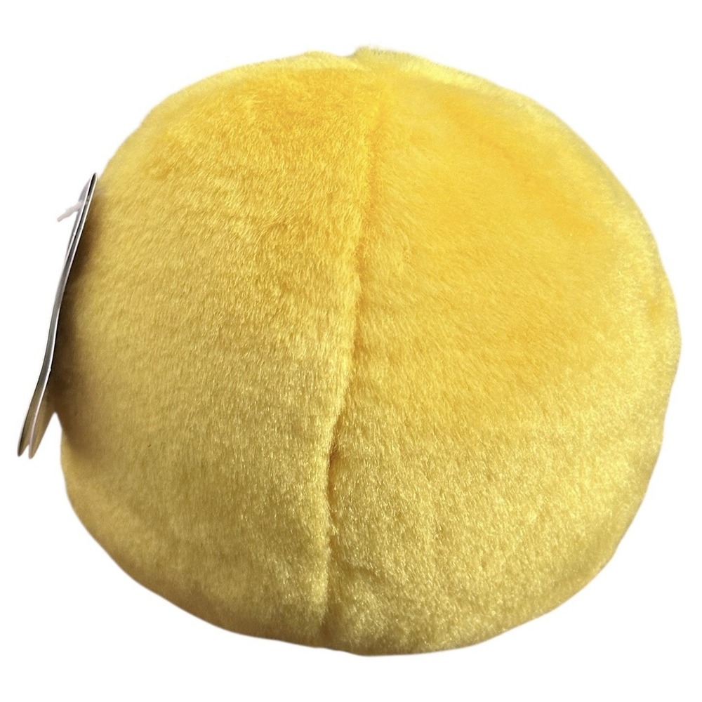 Swibco Puffkins Happy Face Bean Bag Plush Yellow Collectible with‎ Tags - Picture 3 of 8